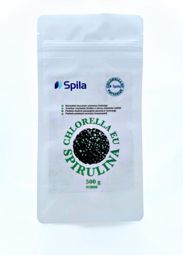 Chlorella EU spirulina 500 g